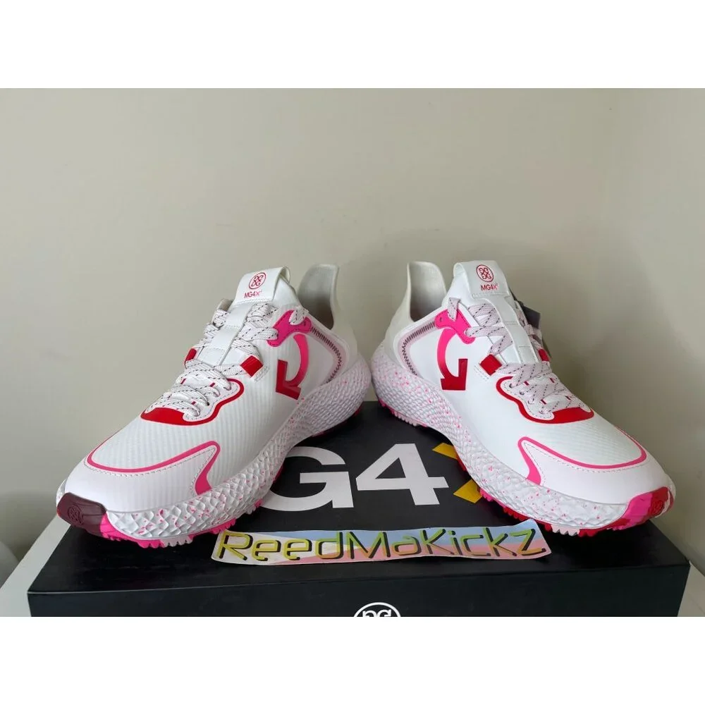 G/FORE | Shoes | Gfore Mg4x2 Cross Trainer Golf Shoe White Pink Womens ...
